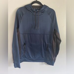 LAST CHANCE Xersion Blue and Black Active Hoodie